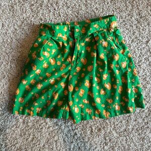Tabitha Brown for Target and Orange Patterned Shorts